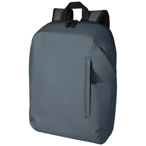 Sac à dos antivol recyclé publicitaire écran 15" Resi Plus Bleu hale